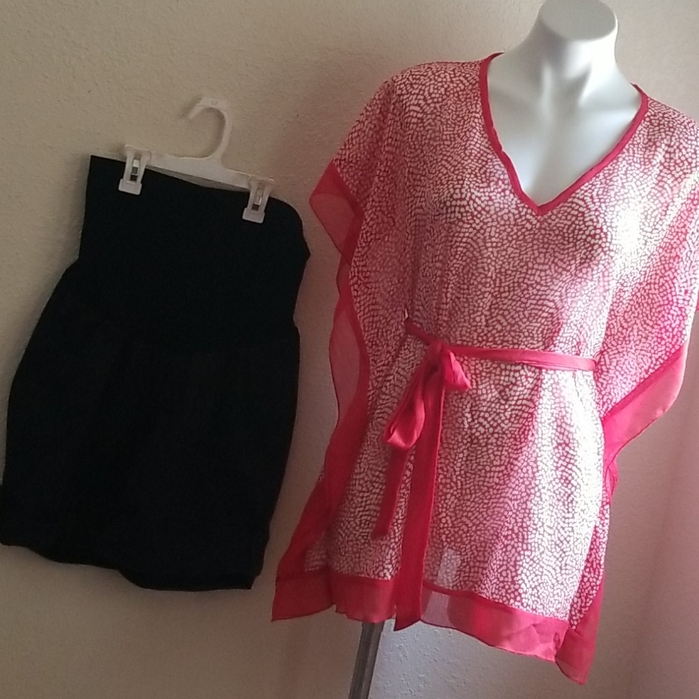 Motherhood‎ maternity shorts an blouse small